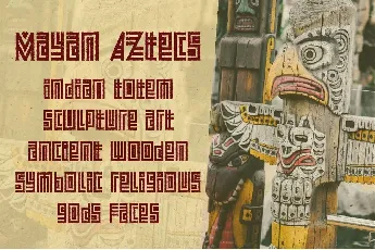 Ancient Totem font