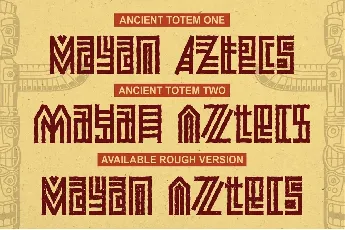 Ancient Totem font