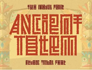 Ancient Totem font