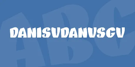 DANISVDANVSGV font