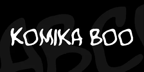 Komika Boo font