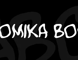 Komika Boo font