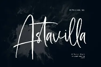 Astavilla font