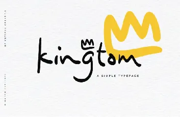 Kingtom Handwritten font