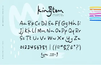 Kingtom Handwritten font