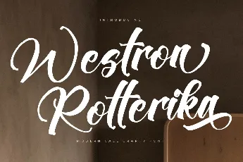 Westron Rotterika DEMO VERSION font