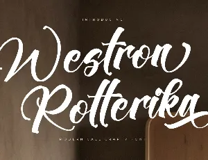 Westron Rotterika DEMO VERSION font