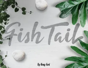 Fishtail Script font