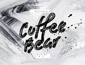 Coffee Bear font