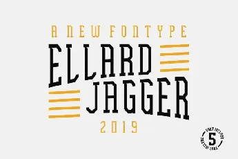 Ellard Jagger Display font