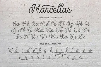 Marcellas font