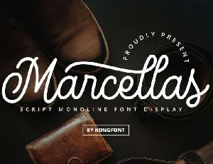 Marcellas font