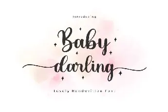 Baby Darling font