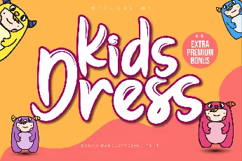 Kids Dress font