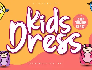 Kids Dress font