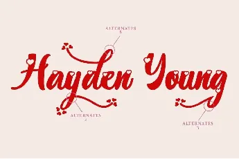 Wedding Bouquet font