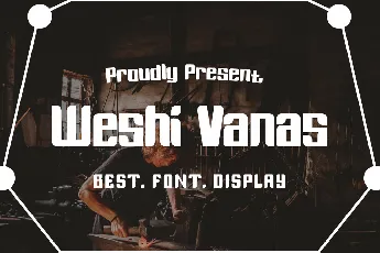 Weshi Vanas font