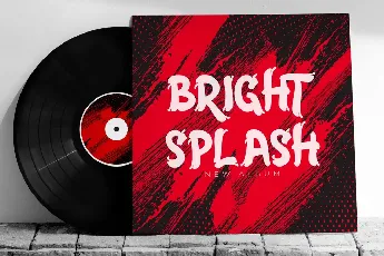 Bright Splash Demo font