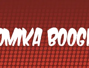 Komika Boogie font