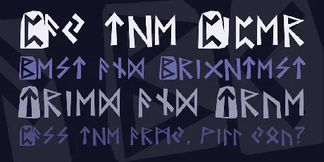 Runes font