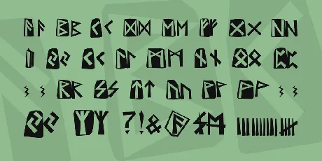 Runes font