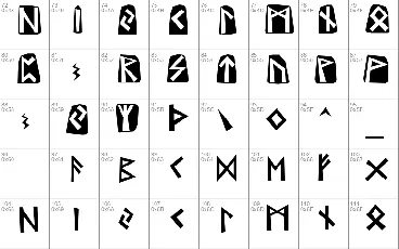 Runes font