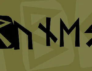 Runes font