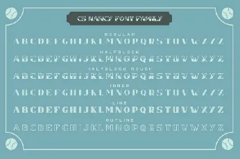 CS Nancy font