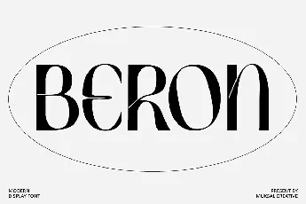 Beron font