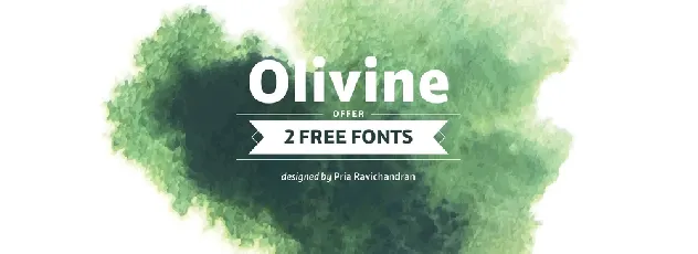 Olivine font