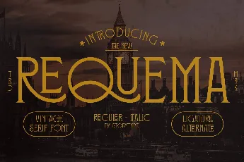 Requema font