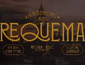 Requema font