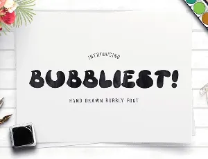 Bubbliest Free font