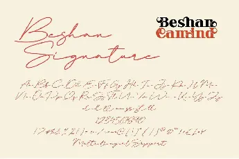 Beshan Camind font