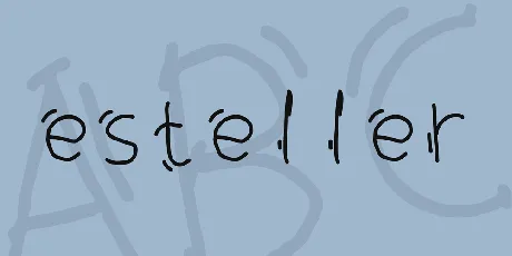 esteller font