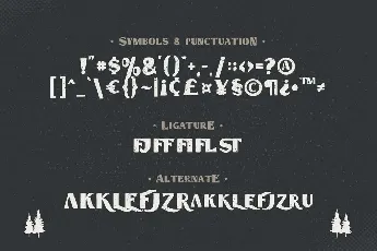 Hastag Vintage font