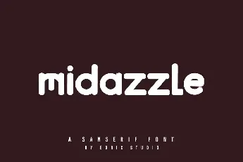 Midazzle Demo font