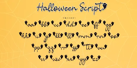 Halloween Script font