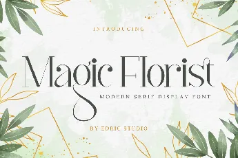 Magic Florist font