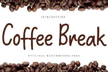 Coffee Break Script font