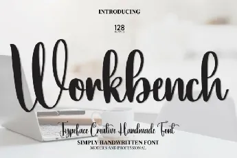 Workbench Script font