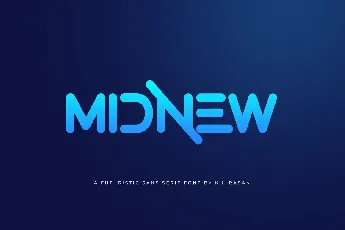 Midnew font