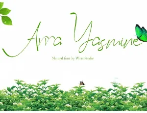 Arra Yasmine font