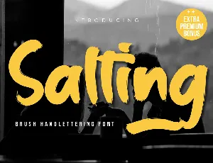 Salting font