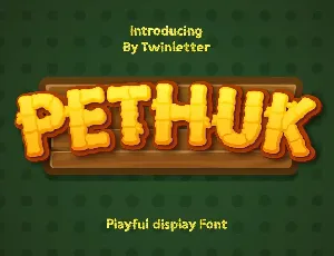 Pethuk font