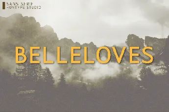 Belleloves font