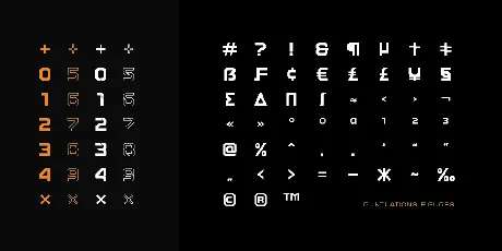 Hackone X01 Demo font