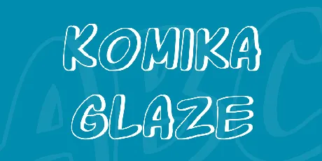 Komika Glaze font