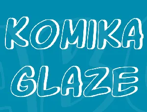 Komika Glaze font