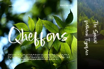 Qheffons font